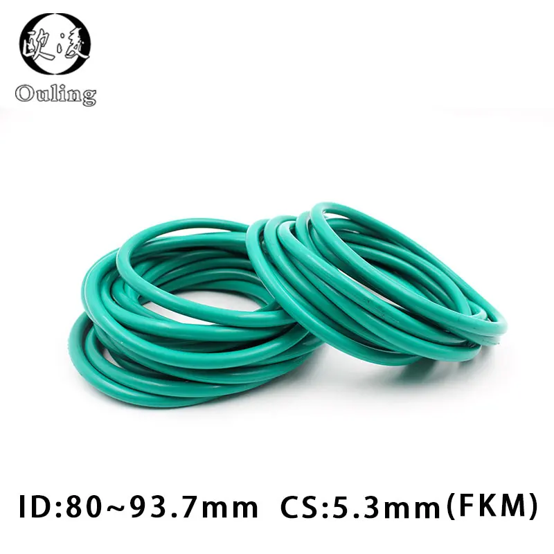 1PC Fluorine rubber Ring FKM Oring Seal CS5.3mm ID80/82.5/85/87.5/90/92.5/93.7mm O Ring Seal Gasket Oil Ring Sealing Fuel Washer
1PC Fluorine rubber Ring FKM Oring Seal CS5.3mm ID80/82.5/85/87.5/90/92.5/93.7mm O Ring Seal Gasket Oil Ring Sealing Fuel Washer