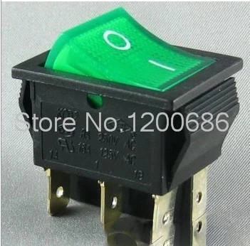 На открытии Shanghai Wing Star ship switch KCD4 KCD2 22NC 16A 6 футов с подсветкой зеленый 220В|open open|open