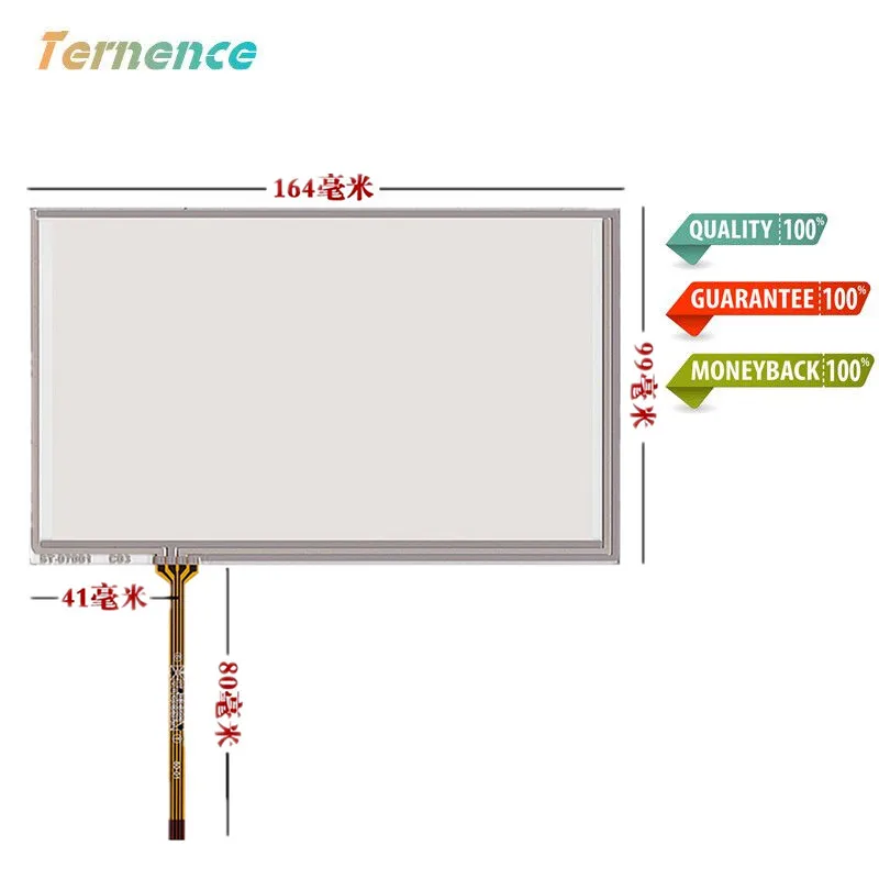 Skylarpu 7''inch 4 wire Handwriting touch screen tablet Industrial equipment human-machine interface Touchpad 164mm*99mm touch
Skylarpu 7''inch 4 wire Handwriting touch screen tablet Industrial equipment human-machine interface Touchpad 164mm*99mm touch