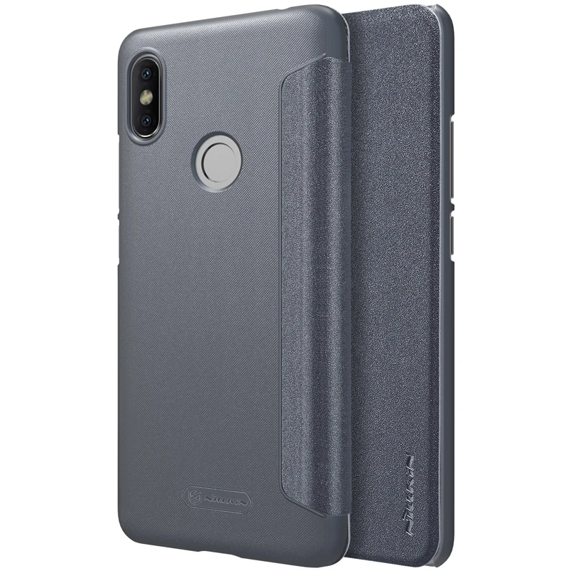 Чехол для Xiaomi Redmi S2 роскошный флип-кейс NILLKIN кожаный чехол задняя крышка Nilkin