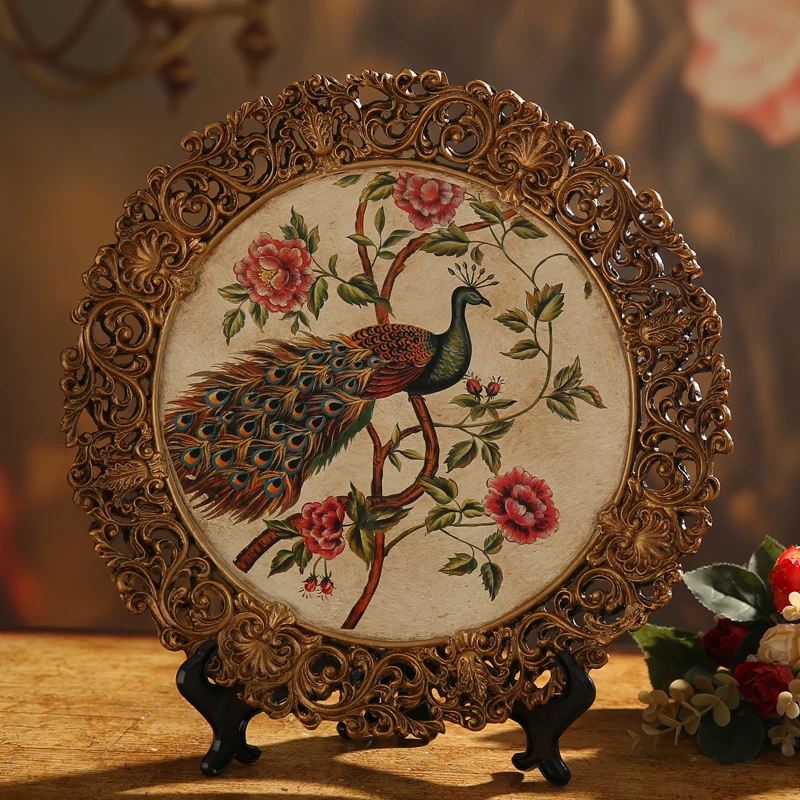 Home Furnishing jewelry ceramic decoration decoration Crafts Ornament living room decorative plate plate cabinet
Home Furnishing jewelry ceramic decoration decoration Crafts Ornament living room decorative plate plate cabinet