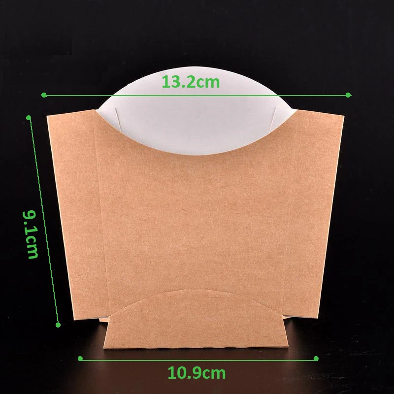 100pcs/lot-13*11*9cm Disposable kraft French fries box Chicken rice flower Snack storage boxes DIY baking packing box
100pcs/lot-13*11*9cm Disposable kraft French fries box Chicken rice flower Snack storage boxes DIY baking packing box