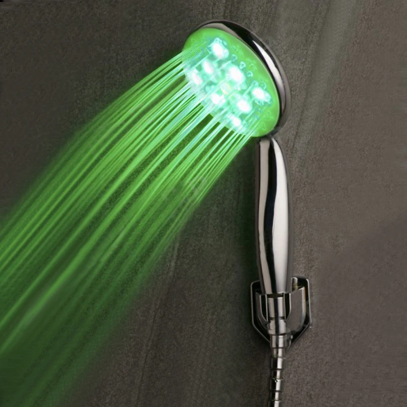 BAKALA Water Saving Colorful LED Light Bath Shower head Hand Held Bathroom Shower Head Filter Nozzle QY-1007
BAKALA Water Saving Colorful LED Light Bath Shower head Hand Held Bathroom Shower Head Filter Nozzle QY-1007