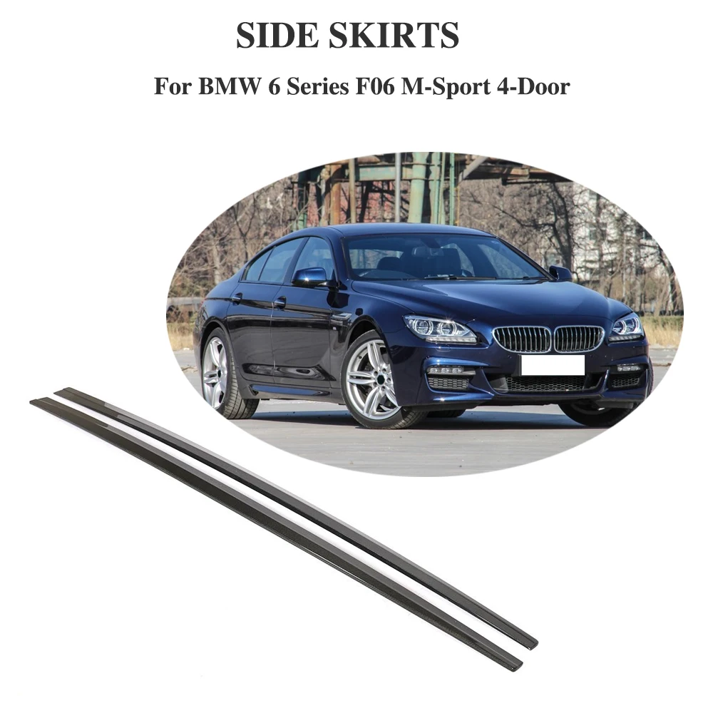 Carbon Fiber Side Skirts Bumper Kits For BMW 6-Series F06 M-Sport 4 Door 2012 2013 2014 2015 2016 2017 Car Styling
Carbon Fiber Side Skirts Bumper Kits For BMW 6-Series F06 M-Sport 4 Door 2012 2013 2014 2015 2016 2017 Car Styling