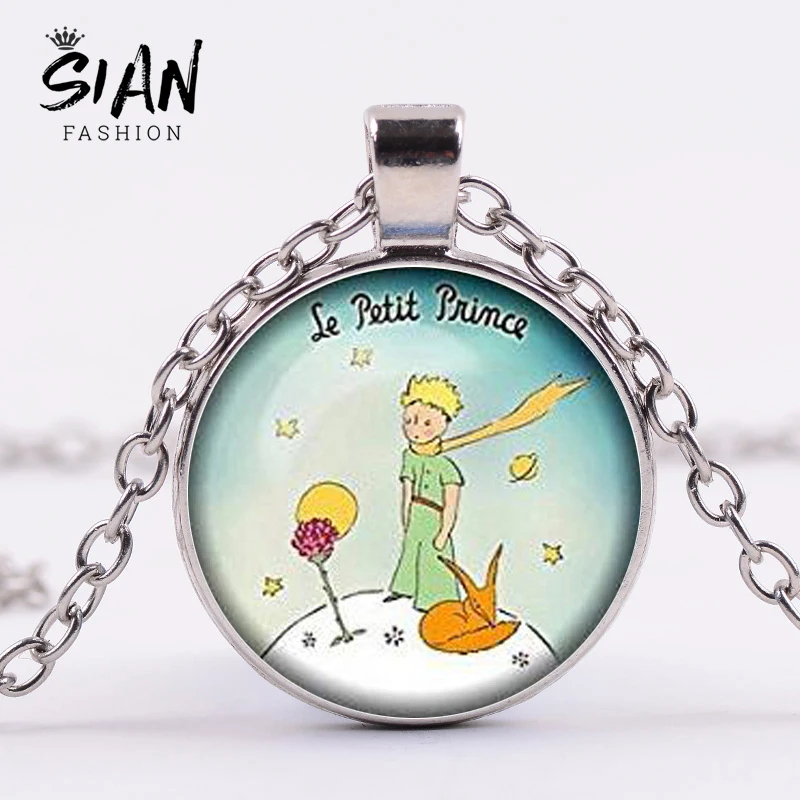 Ожерелье SIAN The Little Prince классическое аниме Маленький принц Роза лиса искусство