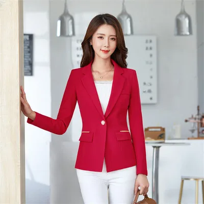 fashion Small suit female jacket spring and autumn new long-sleeved OL temperament wild casual slim slimming long suit
fashion Small suit female jacket spring and autumn new long-sleeved OL temperament wild casual slim slimming long suit