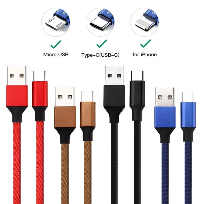 Кабель Micro usb type c для Xiaomi Redmi 6 pro mi a2 lite huawei P20 P9 Honor play Samsung S8 S9 PLUS A3 A5 A7 2015 2016|Зарядные