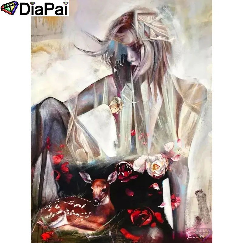 DIAPAI 100% Full Square/Round Drill 5D DIY Diamond Painting "Beauty deer flower" Diamond Embroidery Cross Stitch 3D Decor A19513
DIAPAI 100% Full Square/Round Drill 5D DIY Diamond Painting "Beauty deer flower" Diamond Embroidery Cross Stitch 3D Decor A19513