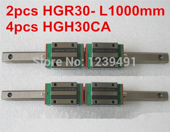 Линейная направляющая HIWIN HGR30 -L1000 мм, 2 шт., с 4 линейными каретками, запчасти для ЧПУ HGH30CA
Линейная направляющая HIWIN HGR30 -L1000 мм, 2 шт., с 4 линейными каретками, запчасти для ЧПУ HGH30CA