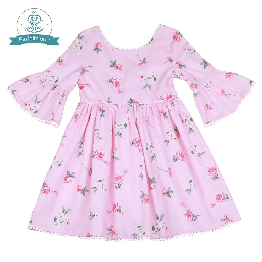 Flofallzique Baby Girls Dress Retro Small Floral Trumpet Sleeves Cute Sweet Kid Clothes For Outdoor Activities Casual Easter
Flofallzique Baby Girls Dress Retro Small Floral Trumpet Sleeves Cute Sweet Kid Clothes For Outdoor Activities Casual Easter