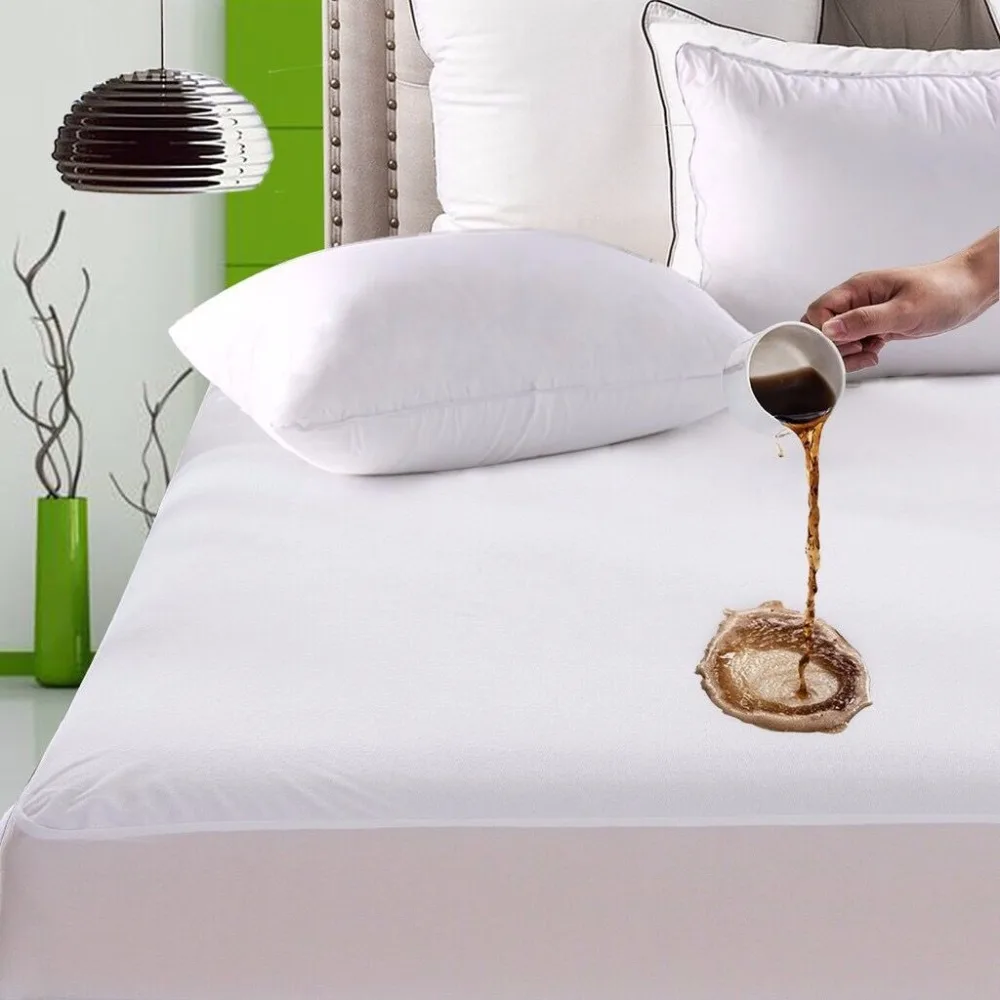 Чехол для матраса Turetrip 160X200CM, водонепроницаемый матрас, защитный матрас, матрасный чехол для детской кроватки, защита от жуков 
Чехол для матраса Turetrip 160X200CM, водонепроницаемый матрас, защитный матрас, матрасный чехол для детской кроватки, защита от жуков