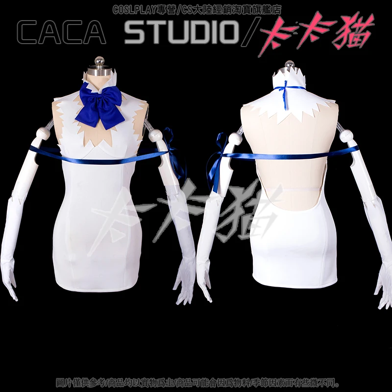 Kami Sama Hestia Cosplay Costume Halloween Uniform Party Sexy Dress Outfit Dress+Tie+Gloves+Ribbon
Kami Sama Hestia Cosplay Costume Halloween Uniform Party Sexy Dress Outfit Dress+Tie+Gloves+Ribbon