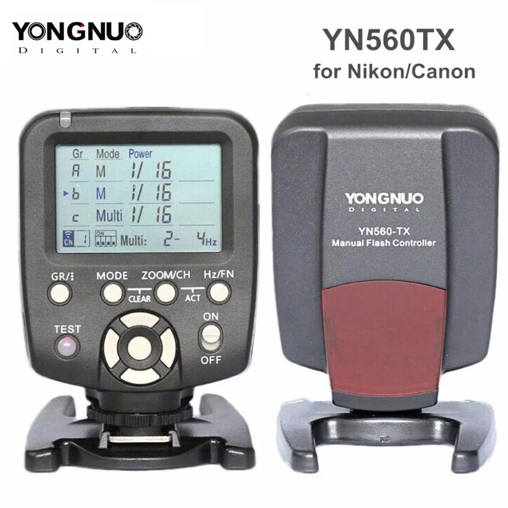 Беспроводной триггер вспышки YONGNUO для Yongnuo YN560-TX YN560IV YN-560III RF-602 II Canon Nikon |