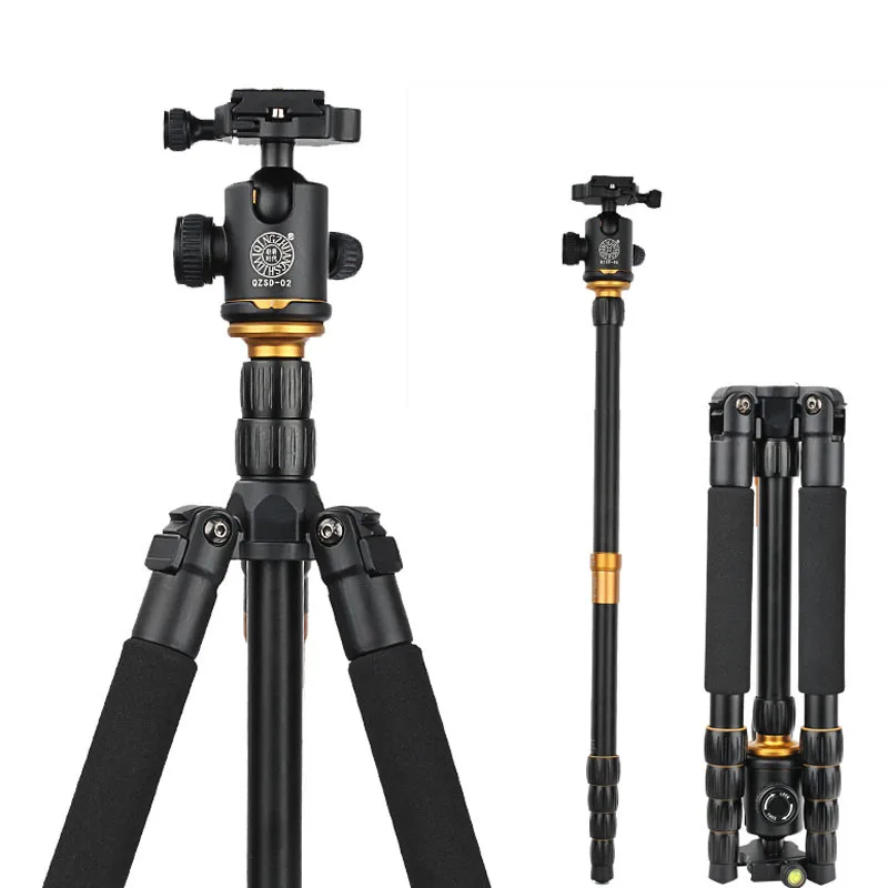 QZSD Q666 Camera Tripod Professional Photographic Portable Aluminum Tripod with Ball Head For SLR DSLR Camera Stand Fold 35cm
QZSD Q666 Camera Tripod Professional Photographic Portable Aluminum Tripod with Ball Head For SLR DSLR Camera Stand Fold 35cm