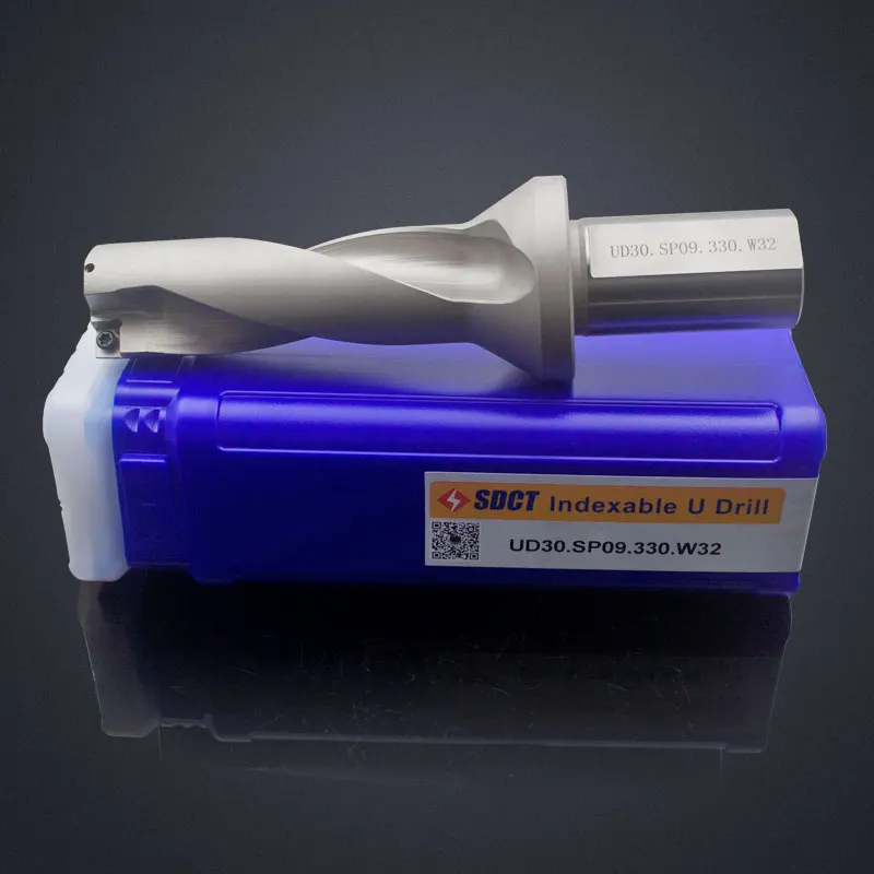 Zhuzhou Sant Indexable Drilling Tools U Drill UD30.SP09.330.W32 Applicable Carbide Inserts SPGT090408 Or SPMG090408
Zhuzhou Sant Indexable Drilling Tools U Drill UD30.SP09.330.W32 Applicable Carbide Inserts SPGT090408 Or SPMG090408