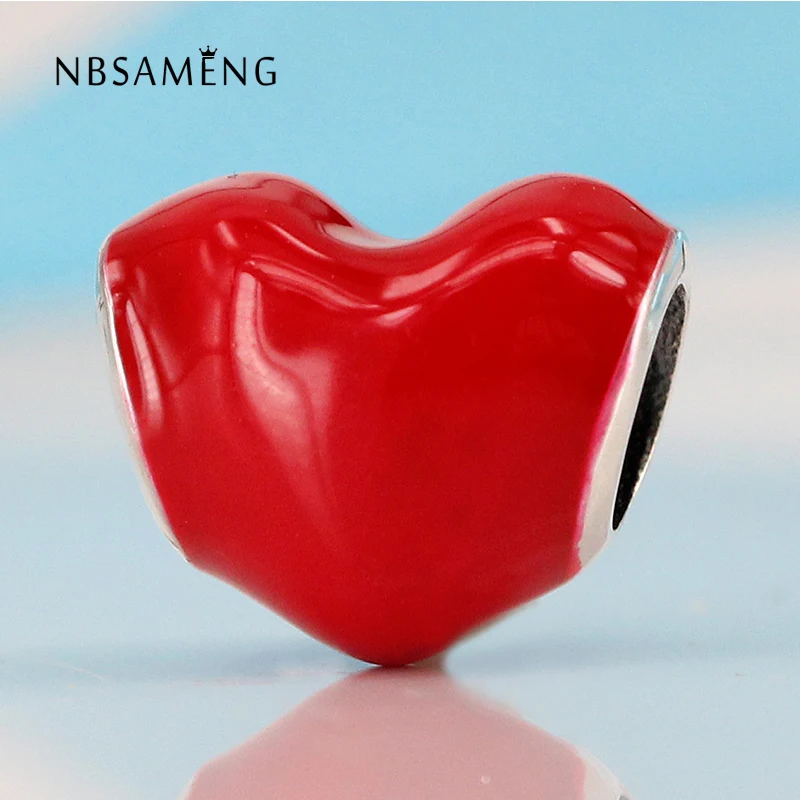 2018 Authentic 925 Sterling Silver European Enamel Red Heart Love Bead Charm Beads Fit Pandora Original Bracelet DIY Jewelry
2018 Authentic 925 Sterling Silver European Enamel Red Heart Love Bead Charm Beads Fit Pandora Original Bracelet DIY Jewelry