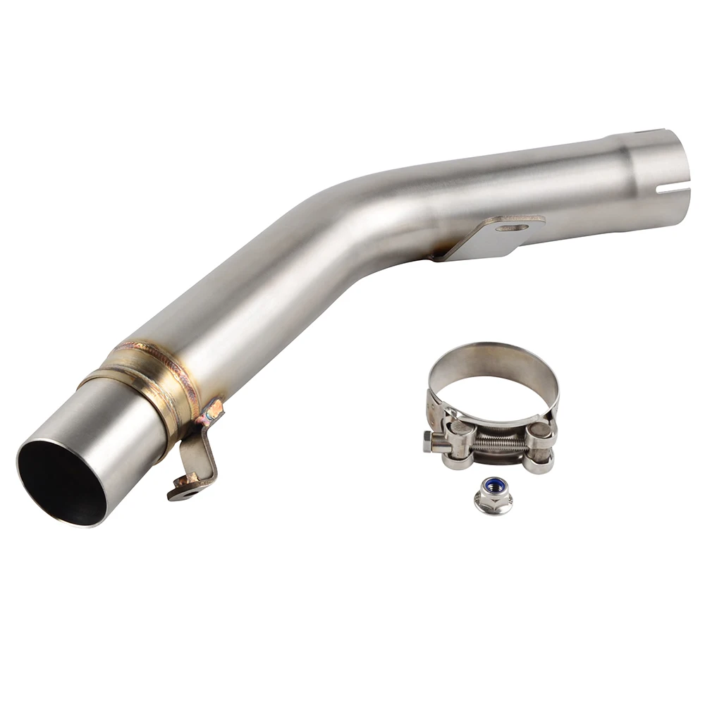 Motorcycle Stainless Steel Mid Pipe Decat Eliminator Exhaust For Suzuki GSXR600 GSXR750 2011 2012 2013 2014 2015 2016 2017-2020
Motorcycle Stainless Steel Mid Pipe Decat Eliminator Exhaust For Suzuki GSXR600 GSXR750 2011 2012 2013 2014 2015 2016 2017-2020