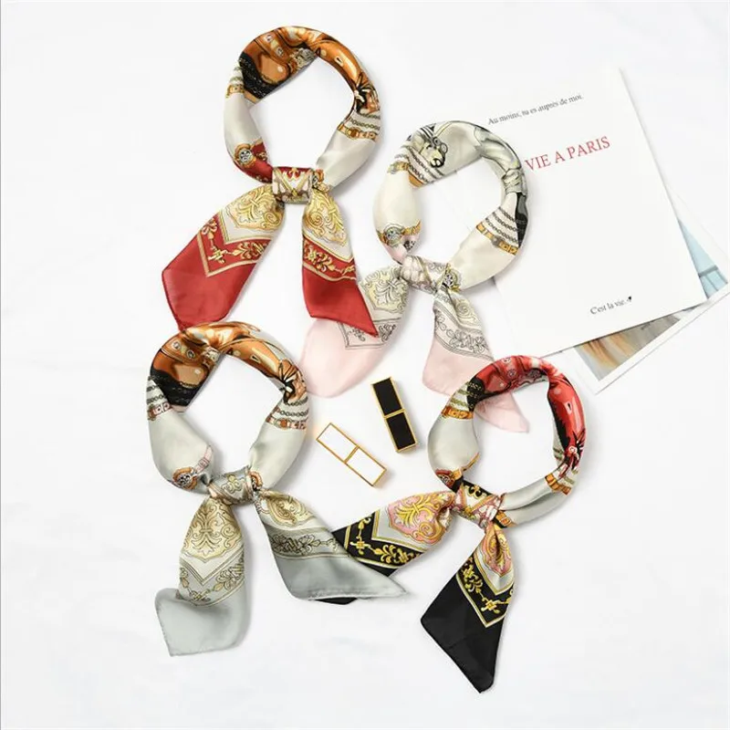 New Women's Square Satin SpringSilk Scarf Scarves floral Plaid Dot Headband Wrap Shawls 70*70 cm Patchwork Tie Neckerchief
New Women's Square Satin SpringSilk Scarf Scarves floral Plaid Dot Headband Wrap Shawls 70*70 cm Patchwork Tie Neckerchief