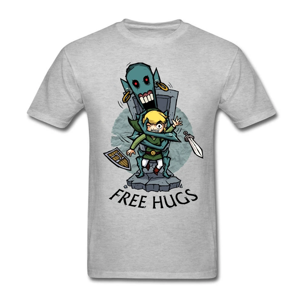 Футболка Zelda Wind Waker FREE HUGS Мужская футболка для взрослых футболки с принтом мужские
