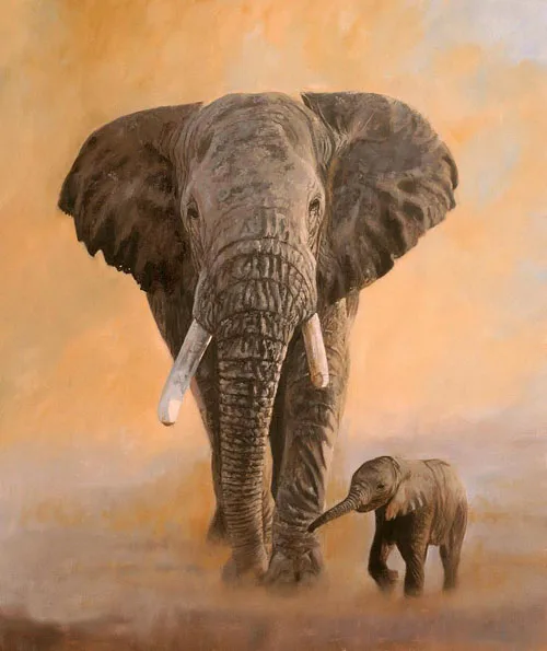 TOP Original ART painting -Elephants father and son # TOP Decor ART-32" large ---Home & WALL Decor painting-Free shipping cost
TOP Original ART painting -Elephants father and son # TOP Decor ART-32" large ---Home & WALL Decor painting-Free shipping cost