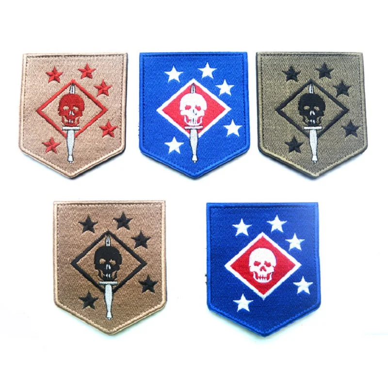 Нашивка KANDAHAR WHACKER USMC GHOST PATCH FORCE RECON SSI SP OPS для спецопераций INSIGNIA SUBDUED MARSOC