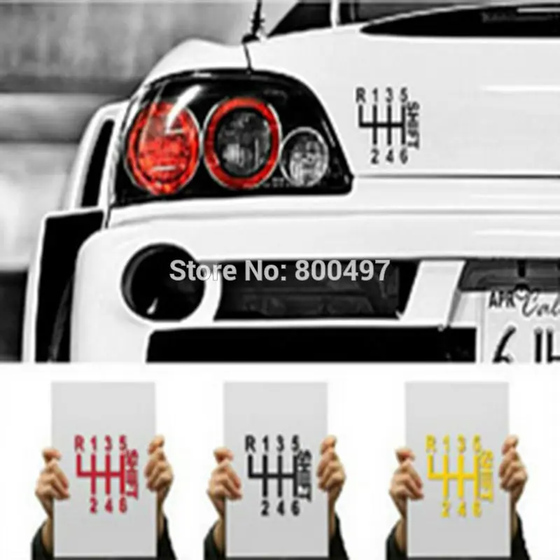 New Style Car Styling Creative Funny Innovative 6-step Shift Sport Style Car Body Window Stickers Decorative Vinyl Decal
New Style Car Styling Creative Funny Innovative 6-step Shift Sport Style Car Body Window Stickers Decorative Vinyl Decal