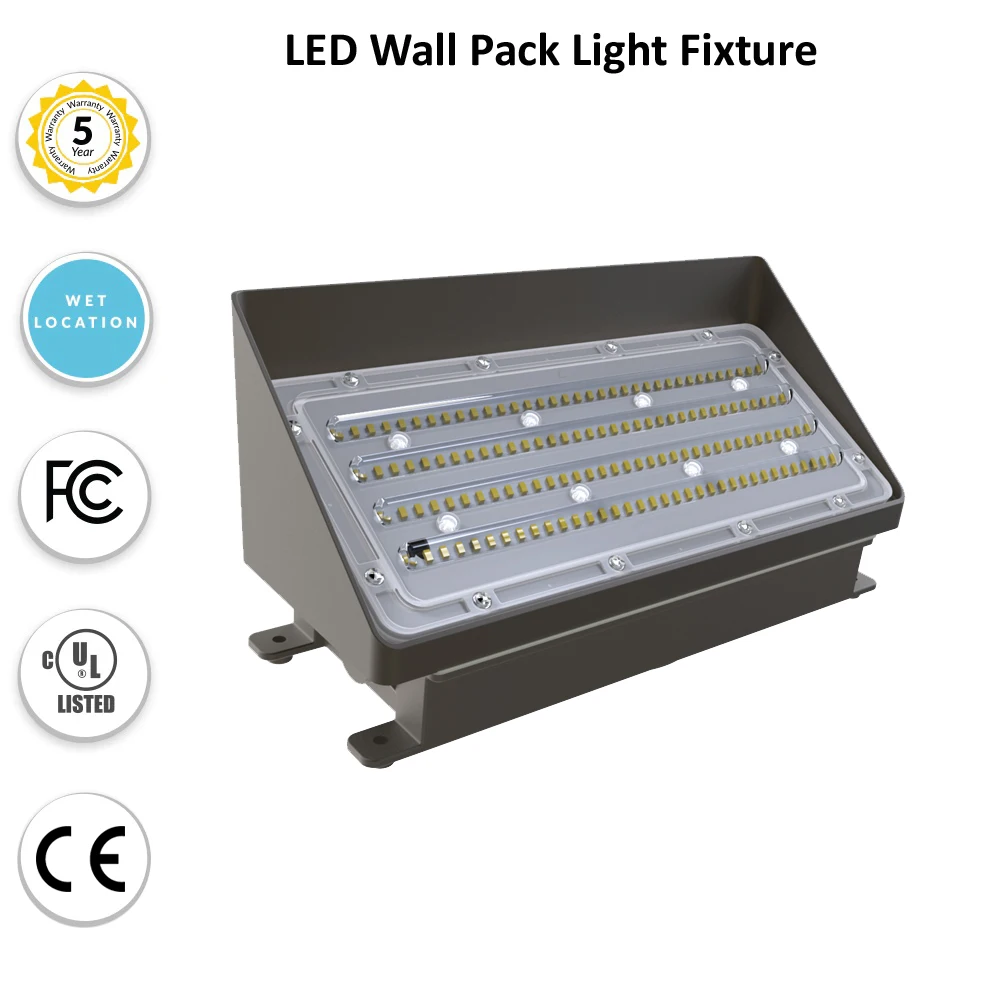 New design 45W led wall pack light AC100-277V 5 years warranty CE FCC UL approval driver IP65 waterproof fast delivery
New design 45W led wall pack light AC100-277V 5 years warranty CE FCC UL approval driver IP65 waterproof fast delivery
