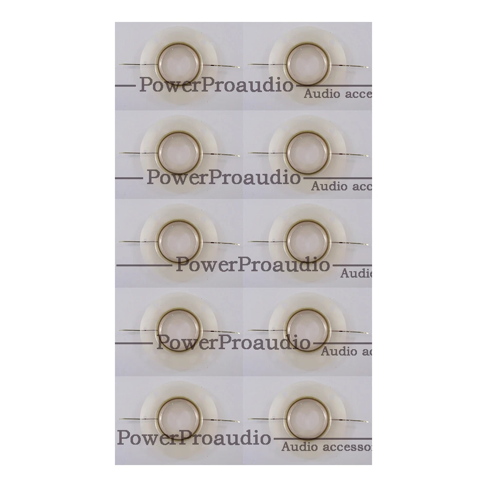 10PCS/lots 37.9mm Tweeter Diaphragm 8ohm For JBL 2406 2407 2408 BMS4538 speaker part 8Ohm Aluminium Wire
10PCS/lots 37.9mm Tweeter Diaphragm 8ohm For JBL 2406 2407 2408 BMS4538 speaker part 8Ohm Aluminium Wire
