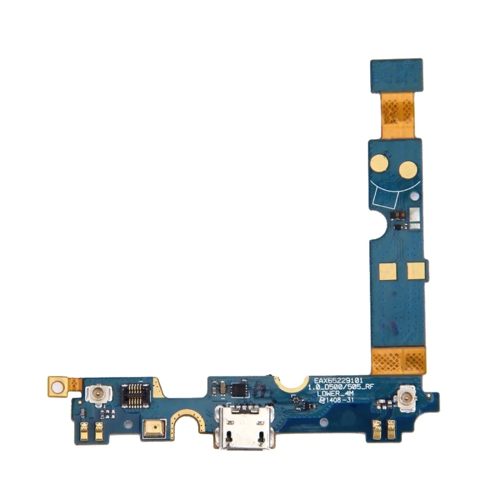 USB Зарядный Разъем Порт гибкий кабель и микрофон Замена для LG Optimus F6/D500/D505|Шлейфы