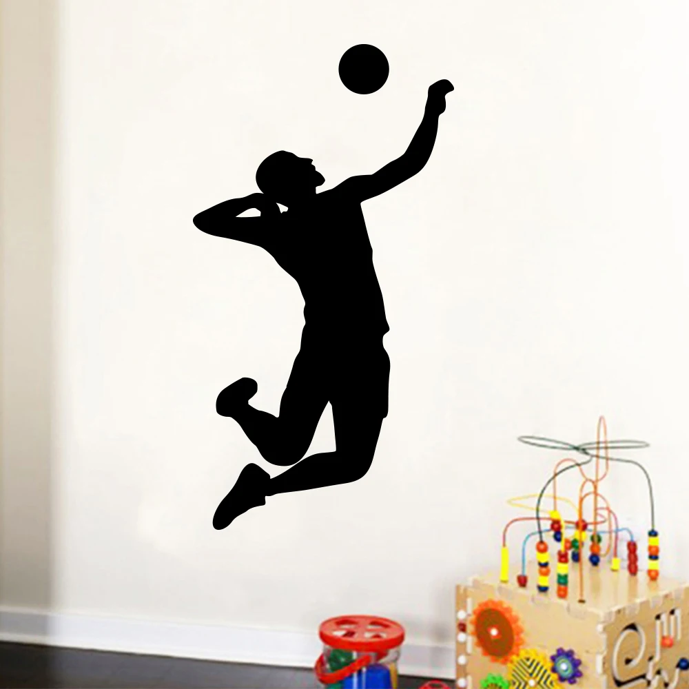 New arrival Volleyball Players Kids Wall Stickers for Kids Room Living Room Indoor Stadium Removable Art Wall sports mural
New arrival Volleyball Players Kids Wall Stickers for Kids Room Living Room Indoor Stadium Removable Art Wall sports mural