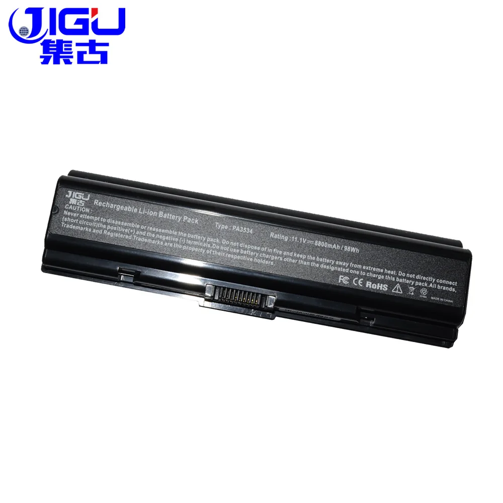 

JIGU Battery For Toshiba Satellite A500 L200 L203 L500 L505 L555 M205 M207 M211 M216 M212 Pro A210 L300D L450 A200 L300 L550