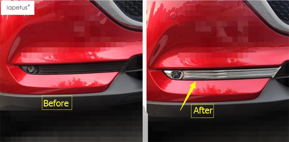 Lapetus Accessories For Mazda CX-5 CX5 2017 - 2021 Front Face Fog Light Fodlight Lamp Eyelid Eyebrow Molding Cover Trim 2 Pcs
Lapetus Accessories For Mazda CX-5 CX5 2017 - 2021 Front Face Fog Light Fodlight Lamp Eyelid Eyebrow Molding Cover Trim 2 Pcs