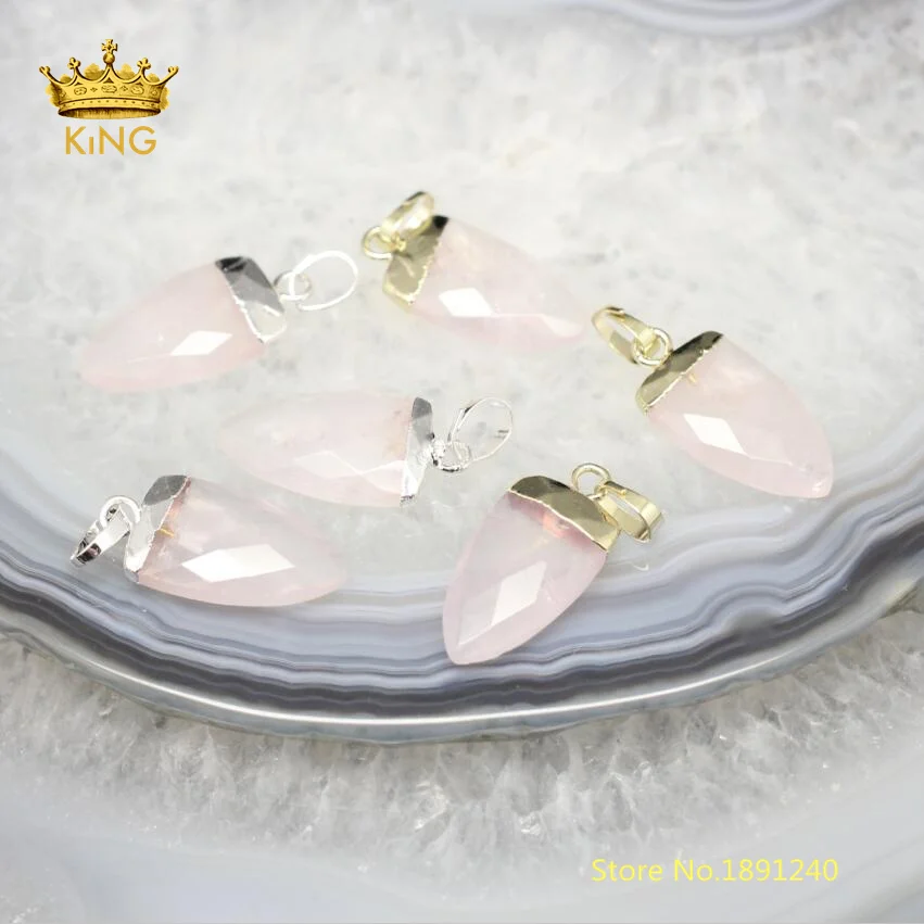 10pcs Natural Pink Quartz Stones Charms Pendants Jewelry,Faceted Arrow Quartz Raw Crystals Cut Arrowhead DIY Necklace DSS68-3
10pcs Natural Pink Quartz Stones Charms Pendants Jewelry,Faceted Arrow Quartz Raw Crystals Cut Arrowhead DIY Necklace DSS68-3
