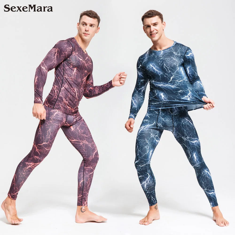 Компрессионная одежда для мужчин S/M/L/XL/XXL/XXXL/4XL/4XL/5XL/5XL/5xl цвет в ассортименте|Наборы