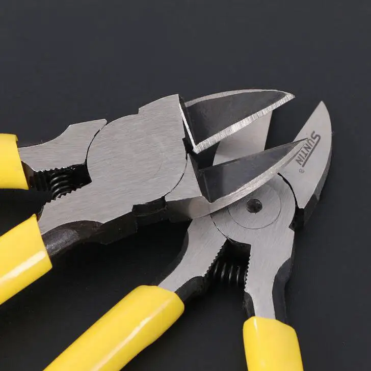 Диагональные плоскогубцы для резки проводов инструменты ремонта медных ножниц и