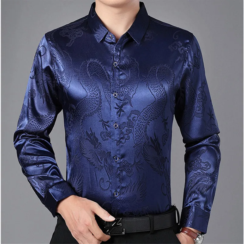 Men Autumn Printing Shirt 2019 New Arrival Casual Floral Regular Fit Oversized White Long Sleeves Blouse
Men Autumn Printing Shirt 2019 New Arrival Casual Floral Regular Fit Oversized White Long Sleeves Blouse