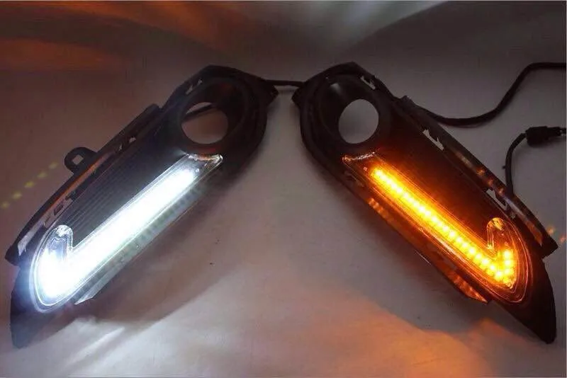 eOsuns LED DRL daytime running light for Honda HRV 2014-2015 VEZEL DRL lamp emark waterproof 1pair/lot
eOsuns LED DRL daytime running light for Honda HRV 2014-2015 VEZEL DRL lamp emark waterproof 1pair/lot