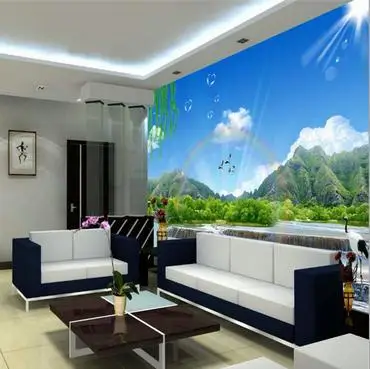 Custom photo wallpaper 3d wall murals wallpaper Blue sky, white clouds, pastoral scenery, landscape forest mural wall papers
Custom photo wallpaper 3d wall murals wallpaper Blue sky, white clouds, pastoral scenery, landscape forest mural wall papers