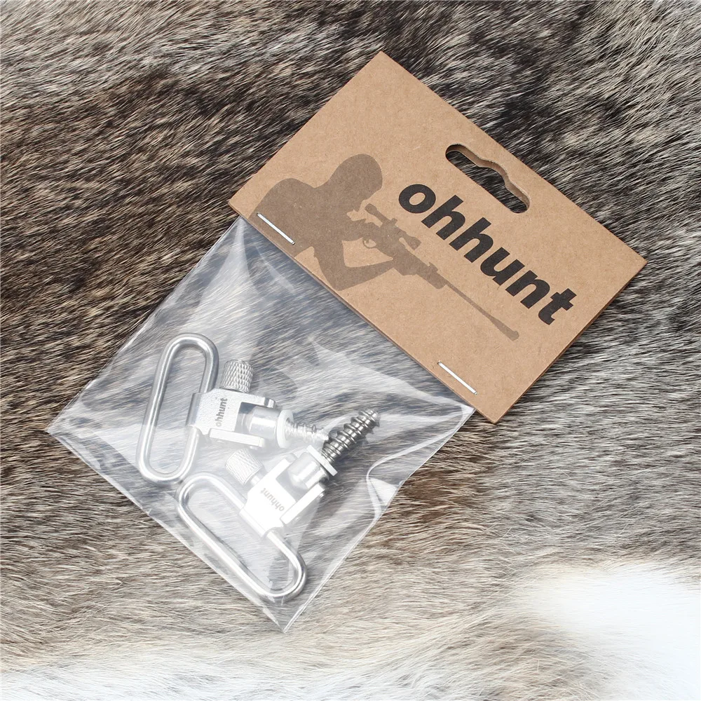 ohhunt QD Push Button Detachable Silvery Tactical Gun Sling Swivels for Most Bolt Action Rifle Hunting Accessories
ohhunt QD Push Button Detachable Silvery Tactical Gun Sling Swivels for Most Bolt Action Rifle Hunting Accessories