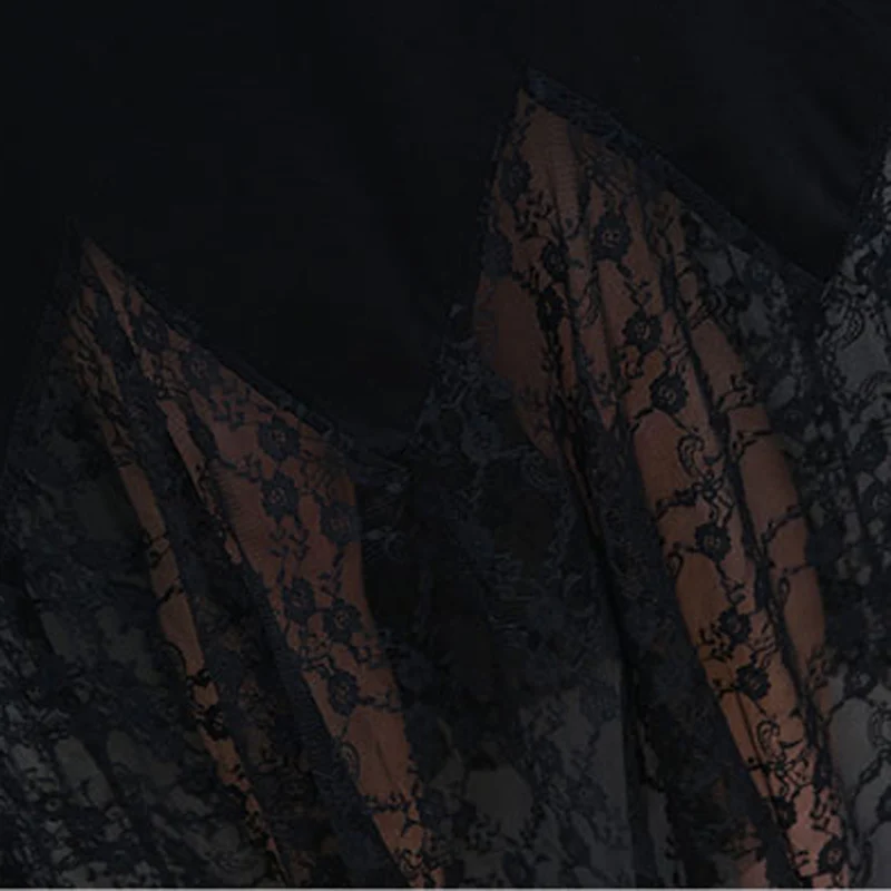 2019 summer new fashion Streetwear dress women black elegant Lace Loose long dress Sexy Short sleeve O-Neck dress women
2019 summer new fashion Streetwear dress women black elegant Lace Loose long dress Sexy Short sleeve O-Neck dress women