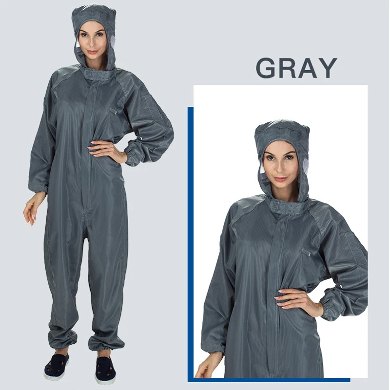 10 pcs Anti-static hooded jumpsuit without shoes Cleanroom dustproof and breathable anti-static clothing custom
10 pcs Anti-static hooded jumpsuit without shoes Cleanroom dustproof and breathable anti-static clothing custom