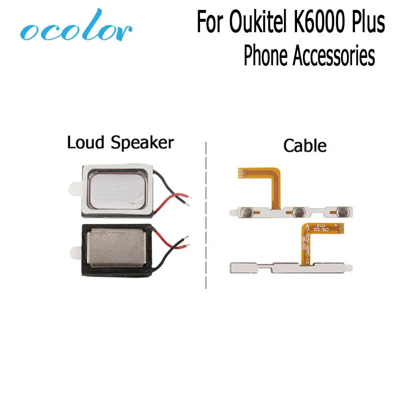 Ocolor для Oukitel K6000 плюс Мощность Кнопка громкости ремонт гибкий кабель Запчасти