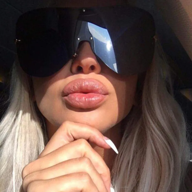 HBK Unisex Polarized Oversized Sunglasses Semi-Rimless Pilot Big Frame Women Men Brand Designer Luxury 2018 New Sun Glasses
HBK Unisex Polarized Oversized Sunglasses Semi-Rimless Pilot Big Frame Women Men Brand Designer Luxury 2018 New Sun Glasses