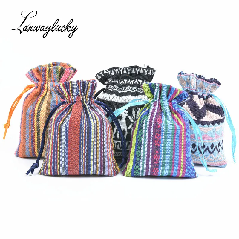 Ethnic Style Small Jewelry Pouches Mexico Drawstring Gifts Bags Coffee Beans Candy Packaging Holder Wedding Party Favors Pouch
Ethnic Style Small Jewelry Pouches Mexico Drawstring Gifts Bags Coffee Beans Candy Packaging Holder Wedding Party Favors Pouch