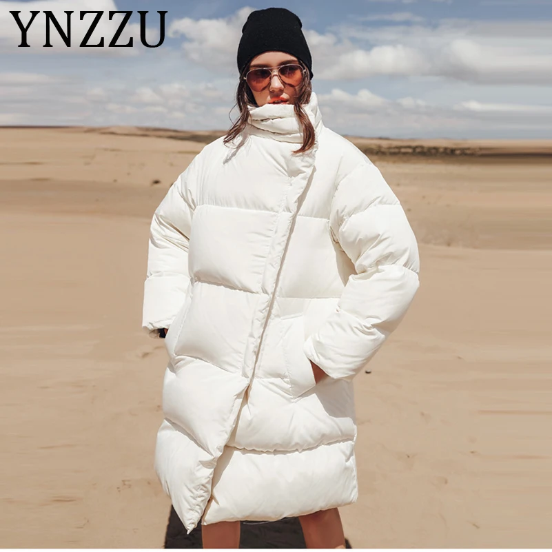 Luxury 2020 Winter Jacket Women Casual White Mid-Long Duck Down Coat Jacket Loose Thicken Stand Collar Warm Outwears AO680
Luxury 2020 Winter Jacket Women Casual White Mid-Long Duck Down Coat Jacket Loose Thicken Stand Collar Warm Outwears AO680