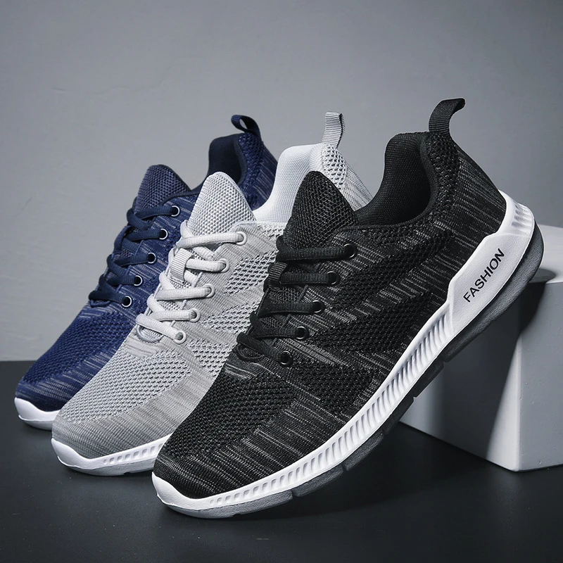New Mesh Lace-up Men Shoes Lightweight Comfortable Breathable Walking Sneakers Outdoor Sport Casual Shoes Zapatillas Hombre
New Mesh Lace-up Men Shoes Lightweight Comfortable Breathable Walking Sneakers Outdoor Sport Casual Shoes Zapatillas Hombre