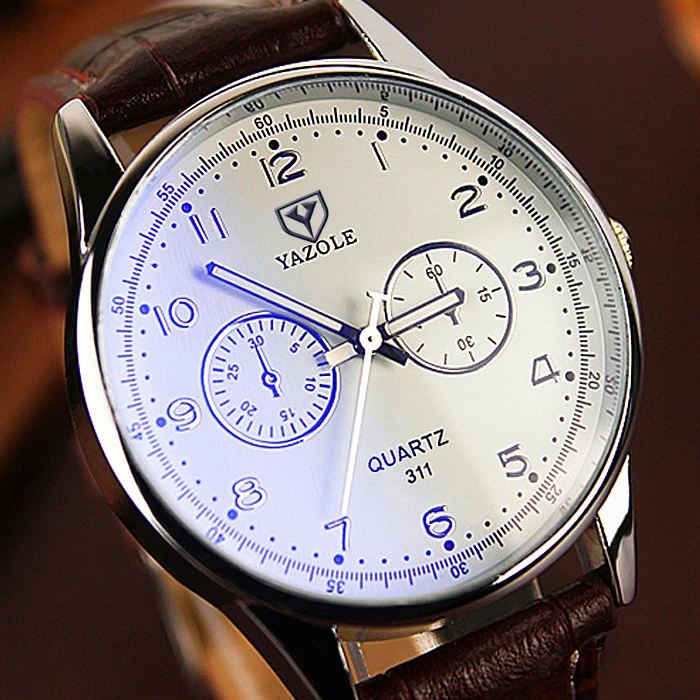 YAZOLE Hodinky мужские часы 2018 лучший бренд роскошные известные кварцевые наручные |