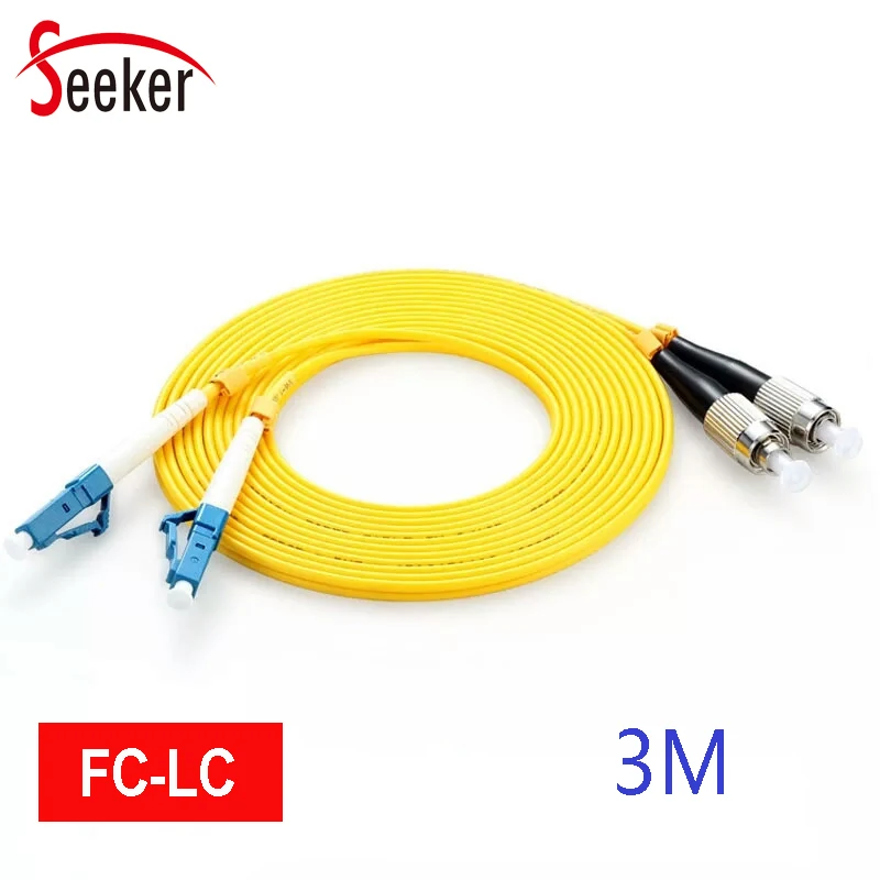 10pcs/lot 3M FC-LC Patch Cord Duplex 2.0MM 3.0MM Simplex Mode Optic Fiber Cable UPC FC-LC Fiber Jumper Cable
10pcs/lot 3M FC-LC Patch Cord Duplex 2.0MM 3.0MM Simplex Mode Optic Fiber Cable UPC FC-LC Fiber Jumper Cable