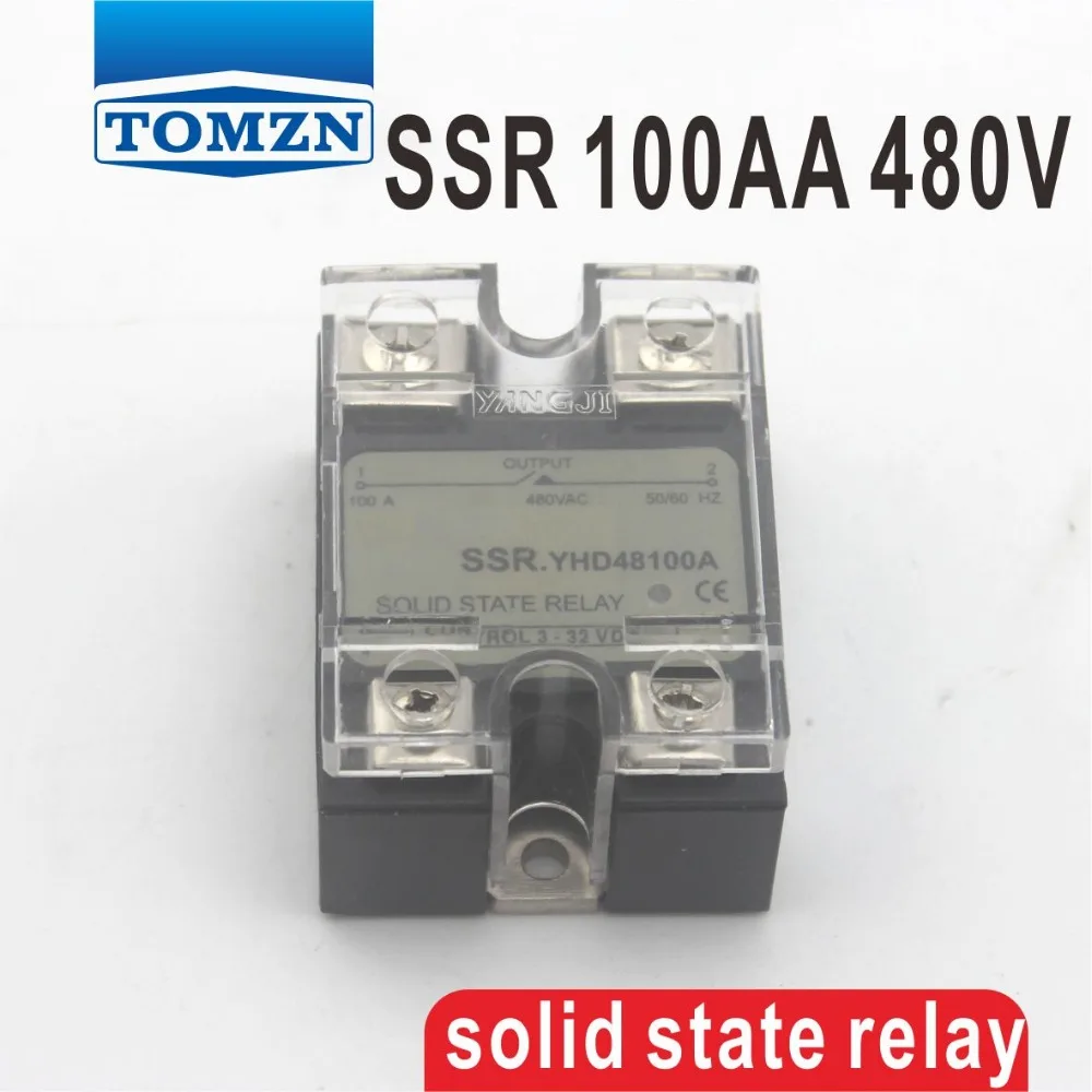 90AA SSR вход 90-250 В AC нагрузка 24-480 В AC Высокое напряжение Однофазное AC твердотельное реле 
90AA SSR вход 90-250 В AC нагрузка 24-480 В AC Высокое напряжение Однофазное AC твердотельное реле