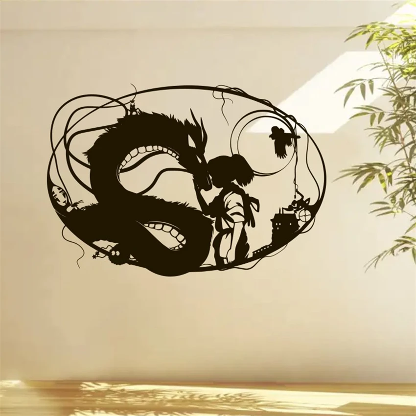 Comics Manga Anime Cartoon Hayao Miyazaki Spirited Away Wall Decals Vinyl Wall Stickers For Kids Rooms Art Decor Mural Poster
Comics Manga Anime Cartoon Hayao Miyazaki Spirited Away Wall Decals Vinyl Wall Stickers For Kids Rooms Art Decor Mural Poster